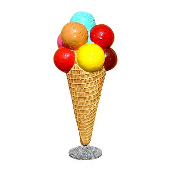 Cone com 10 bolas (AxD) 2150x850mm