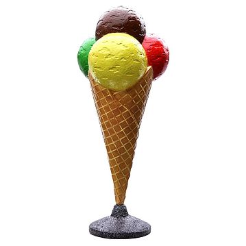 Cone com 4 bolas (AxD) 1550x650mm