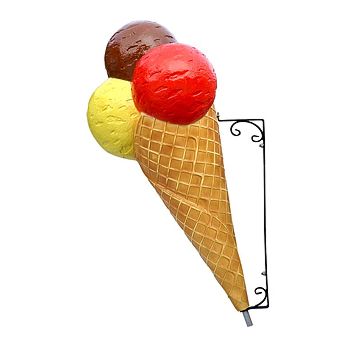 Cone com 4 bolas para Pendurar (AxD) 1550x650mm