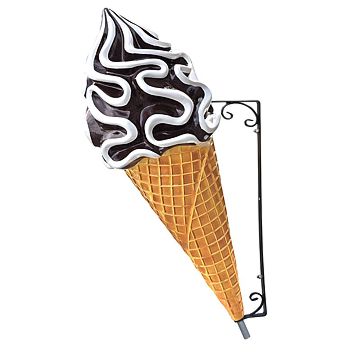 Cone Soft Chocolate para Pendurar (AxD) 1450x450mm