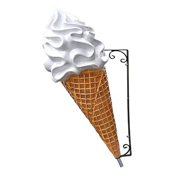 Cone Soft Branco para Pendurar (AxD) 1300x450mm