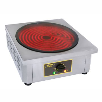 Crepeira Simples Vitrocermica 400mm Roller Grill