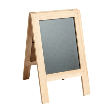 Quadro Ardsia de Mesa Dupla Face 250x150x20mm Madeira