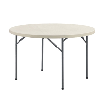 Mesa Redonda Dobrvel em Plstico PE Branco 1200x740mm