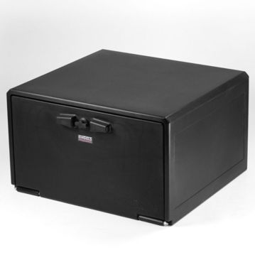 Caixa para Motas PEBD 85L 570x550x335mm Preto