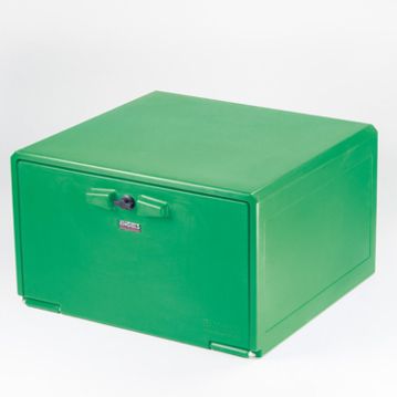 Caixa para Motas PEBD 85L 570x550x335mm Verde