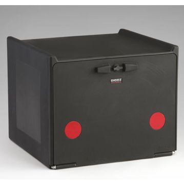 Caixa para Motas Parede Dupla LLDPE 90L 560x520x440mm Preto