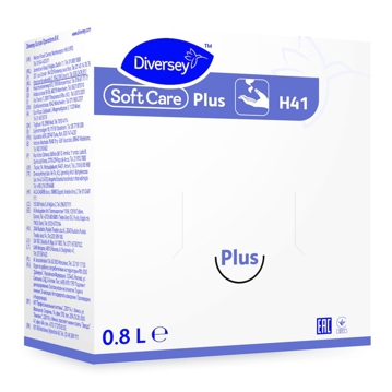 Sabonete lquido para mos com agentes antimicrobianos Soft Care Line Plus H41 - 800ml
