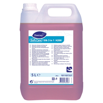 Champ e gel de banho Soft Care Silk 3in1 H200 - 5L