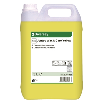 Cera auto brilhante Amarela para pavimentos de madeira e cortia Jontec Wax 5L