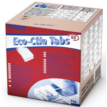 Detergente em pastilhas para a lavagem automtica de loua Eco-clin Tabs 200 un