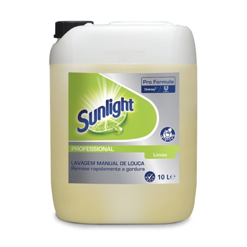Detergente para lavavajillas a mano Sunlight Pro formula Limn 10L