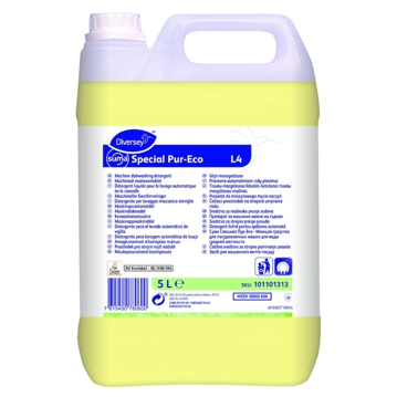 Detergente para lavagem mecnica da loua guas mdias duras Suma Special Pur-Eco L4 - 5L