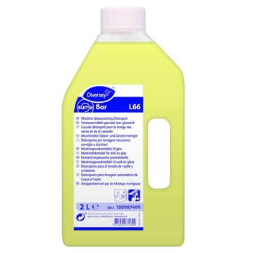Detergente para lavagem mecnica da loua e copos guas duras Suma Bar L66 - 2L