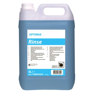 Secante Lquido Optimax Rinse 5L