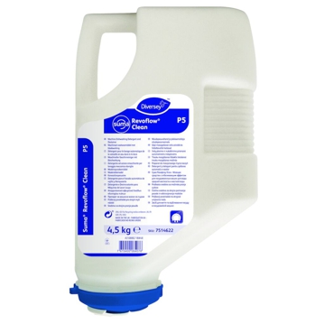 Detergente para lavagem mecnica de loua - guas mdias/duras Suma Revoflow Clean P5 - 4,5kg