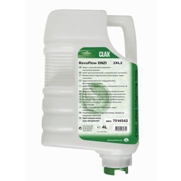 Detergente desengordurante enzimtico concentrado Clax Revoflow Enzi 20X1 - 4kg
