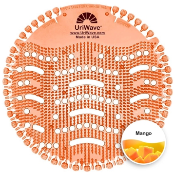 Tapete desodorizante para urinol Uriwave Mango Laranja