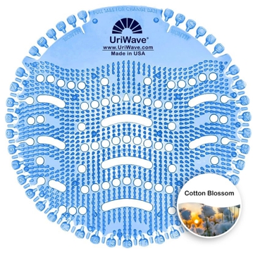 Tapete desodorizante para urinol Uriwave Ocean Mist Azul