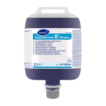 Detergente multiusos de elevada concentrao Suma Multi Conc D2 2L