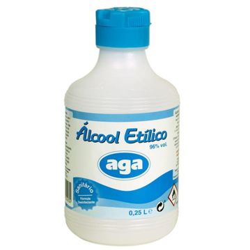 lcool Sanitrio 96% AGA 250ml