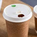 Tapas de cartón para vasos de bebidas