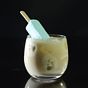 Banana Pick-Me-Up com Gelado Picol Blue Angel