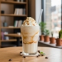 Frapp� de Chocolate Branco e Irish Cream