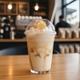 Frapp� de Chocolate Branco e Gengibre