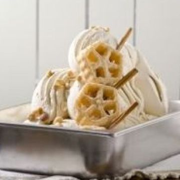 Gelado de Amendoim e Canela