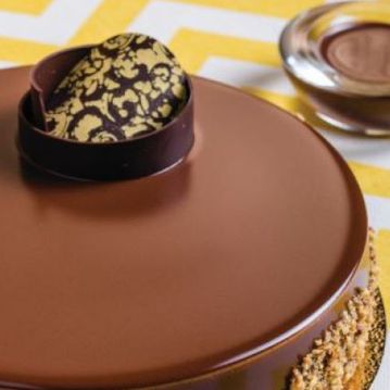 Bolo de Gelado de Chocolate e Pistachio