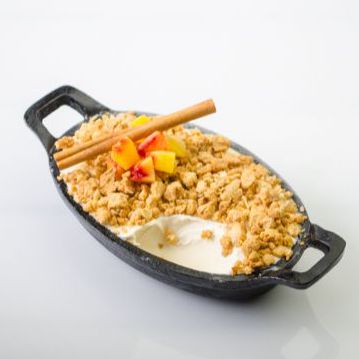 Gelado de Pssego Cobbler