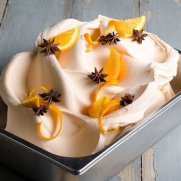 Gelado de Laranja com Anis