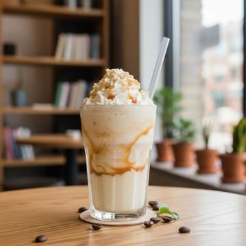 Frapp� de Chocolate Branco e Irish Cream