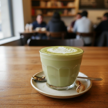 Latte com Caf� e Pistachio